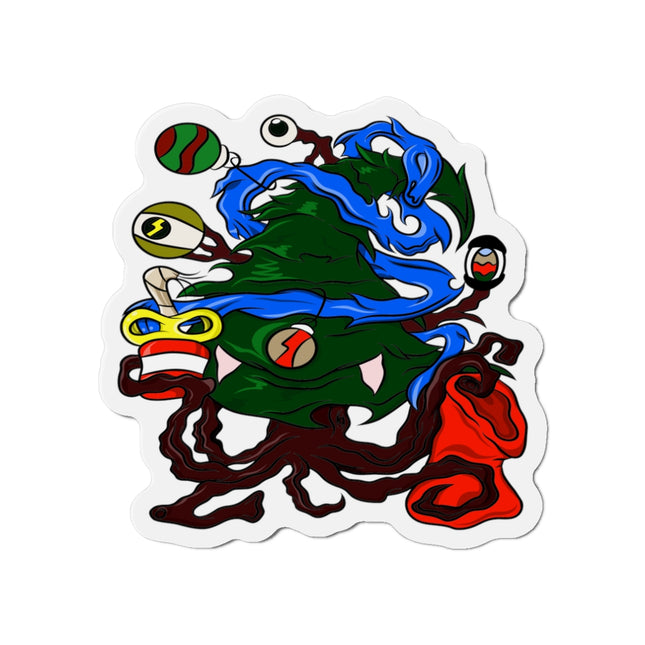 Christmas Treeant - Die-Cut Magnet