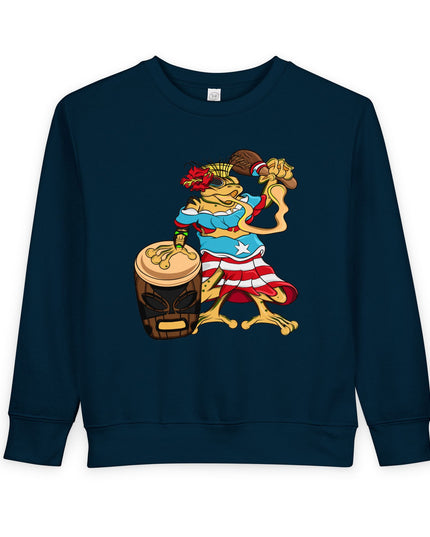 Puerto Rican Isabella Coqui Toddler Sweatshirt