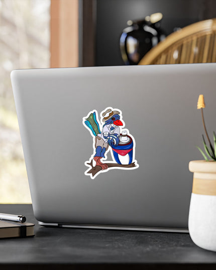 Mateo Armas Trogon - Kiss-Cut Vinyl Decal Sticker
