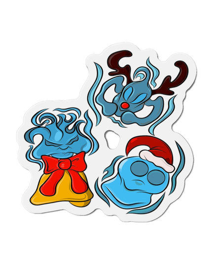 Xmas Will O' Wisp - Die-Cut Magnet