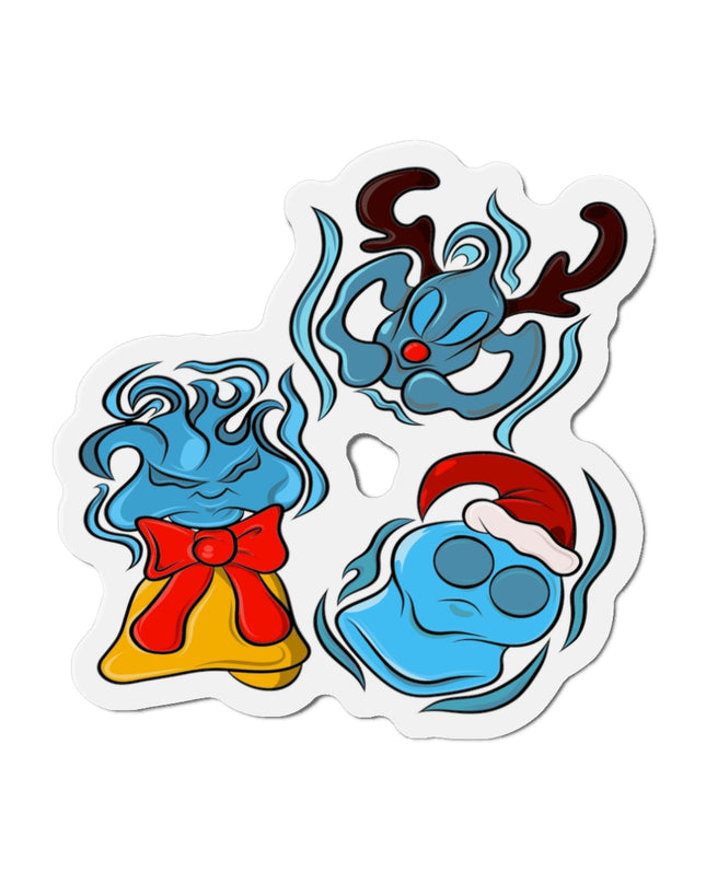 Xmas Will O' Wisp - Die-Cut Magnet