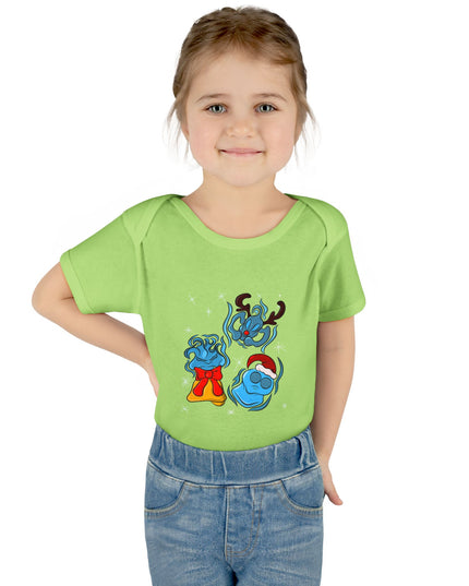 Sparkling Xmas Will O' Wisp - Infant Jersey Bodysuit