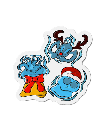 Xmas Will O' Wisp - Die-Cut Magnet