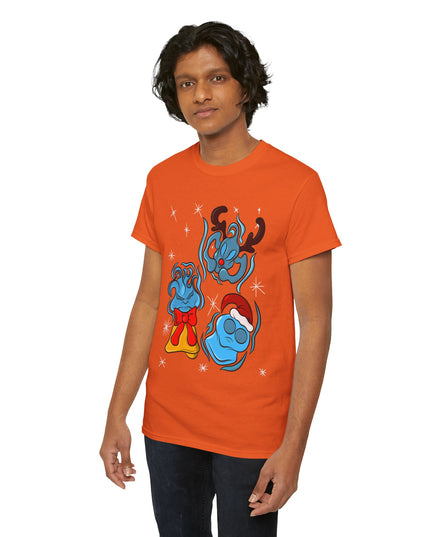 Twinkling Xmas Will O' Wisp - Adult Graphic Tee Shirt