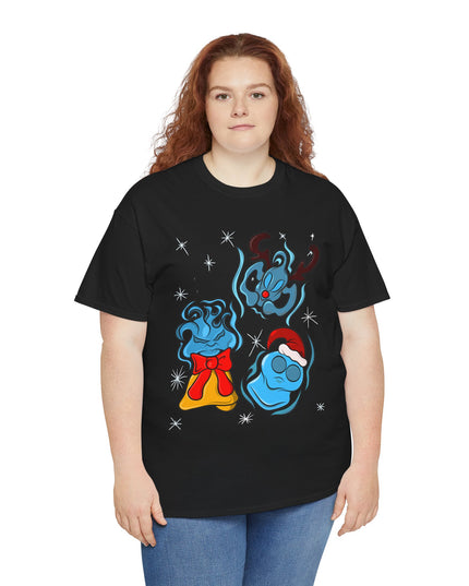 Twinkling Xmas Will O' Wisp - Adult Graphic Tee Shirt