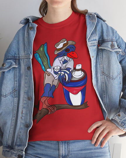 Mateos Armas the Cuban Trogon - Adult Graphic Tee Shirt