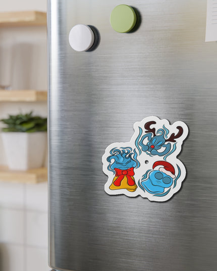 Xmas Will O' Wisp - Die-Cut Magnet