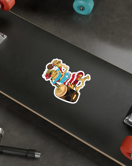Puerto Rican Isabella Coqui - Kiss-Cut Vinyl Decal Sticker