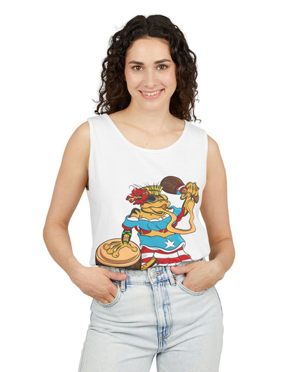 Tank Top - Puerto Rican Isabela Coqui Print
