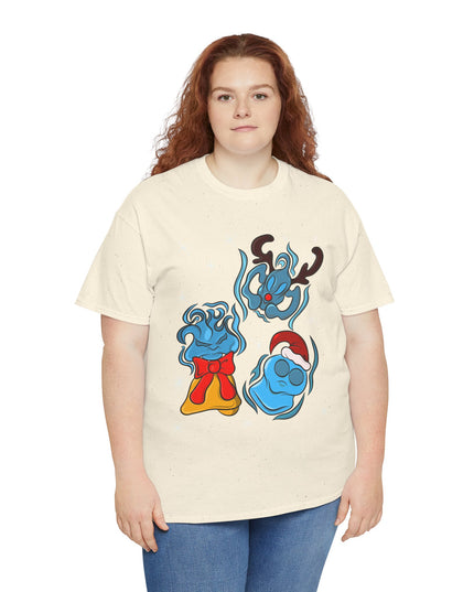 Twinkling Xmas Will O' Wisp - Adult Graphic Tee Shirt