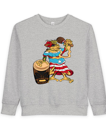 Puerto Rican Isabella Coqui Toddler Sweatshirt