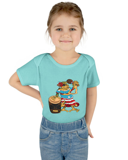 Infant Bodysuit - Puerto Rican Isabela Coqui