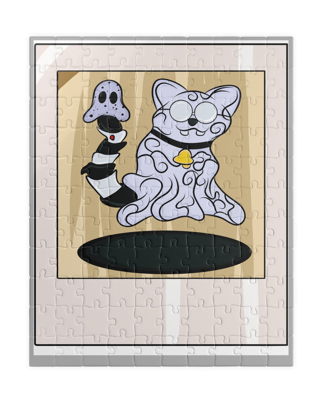 Jigsaw Puzzle - Ghost Cat Polaroid Pic