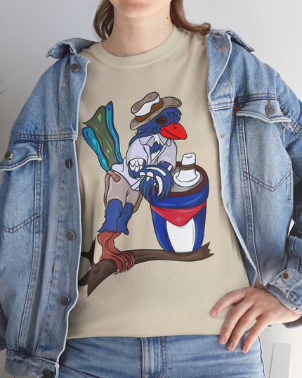 Mateos Armas the Cuban Trogon - Adult Graphic Tee Shirt