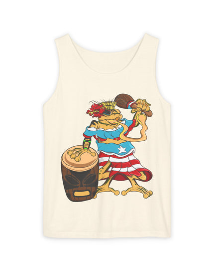 Tank Top - Puerto Rican Isabela Coqui Print