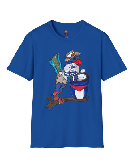 Mateo Armas the Cuban Trogon - Unisex Graphic Tee Shirt