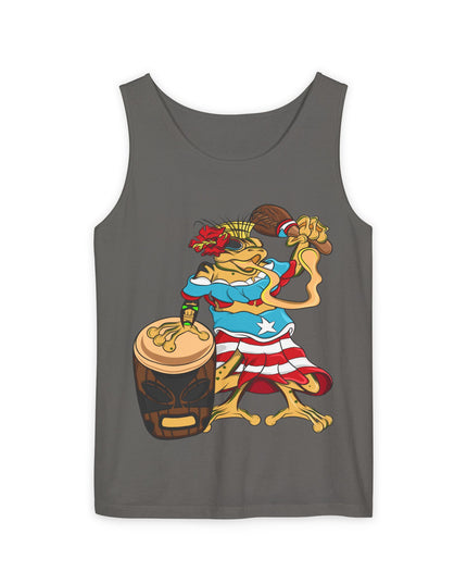 Tank Top - Puerto Rican Isabela Coqui Print