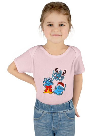 Sparkling Xmas Will O' Wisp - Infant Jersey Bodysuit