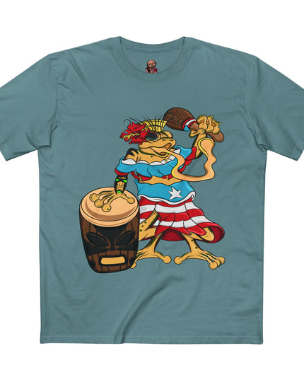 Mens Staple Tee Shirt - Puerto Rican Isabela Coqui