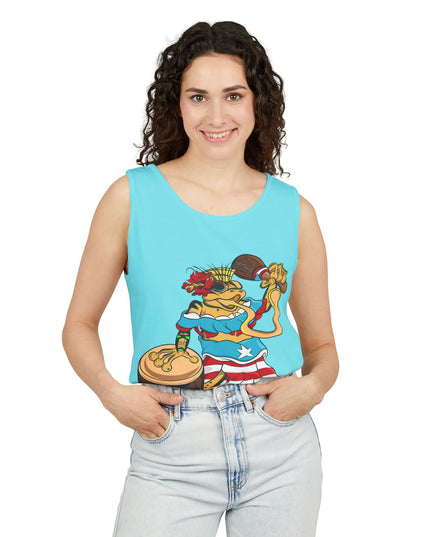 Tank Top - Puerto Rican Isabela Coqui Print