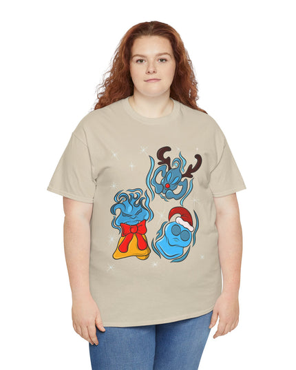 Twinkling Xmas Will O' Wisp - Adult Graphic Tee Shirt