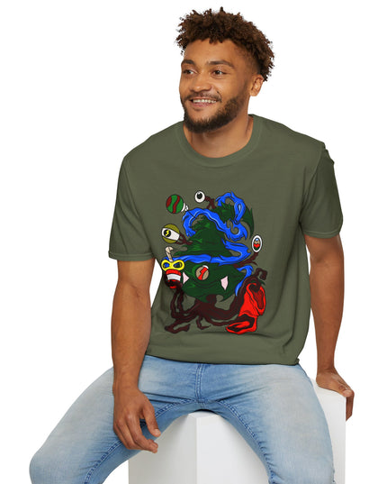Christmas Treeant - Unisex Graphic Tee Shirt