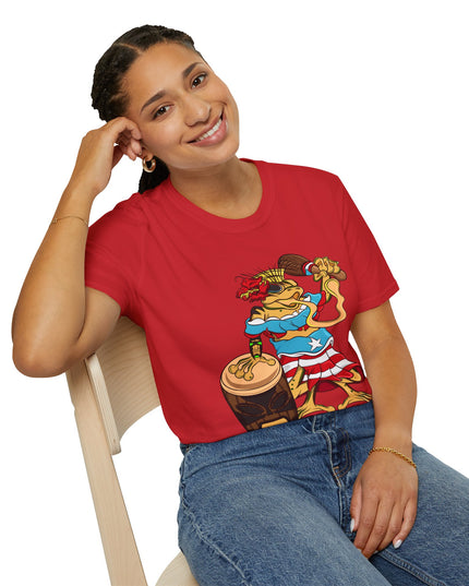 Unisex Graphic Tee Shirt - Puerto Rican Isabela Coqui