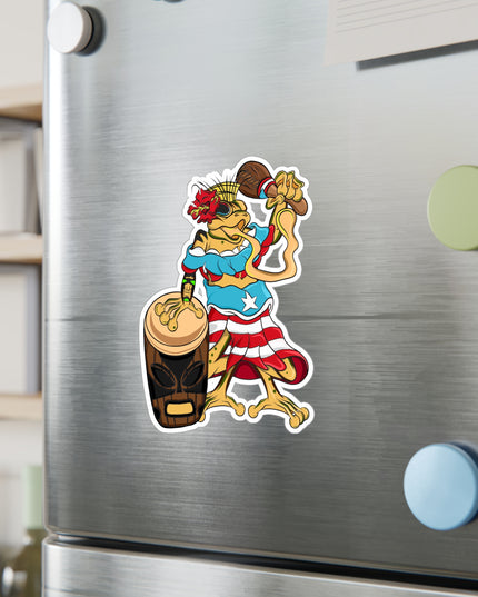 Puerto Rican Isabella Coqui - Kiss-Cut Vinyl Decal Sticker