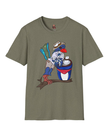 Mateo Armas the Cuban Trogon - Unisex Graphic Tee Shirt