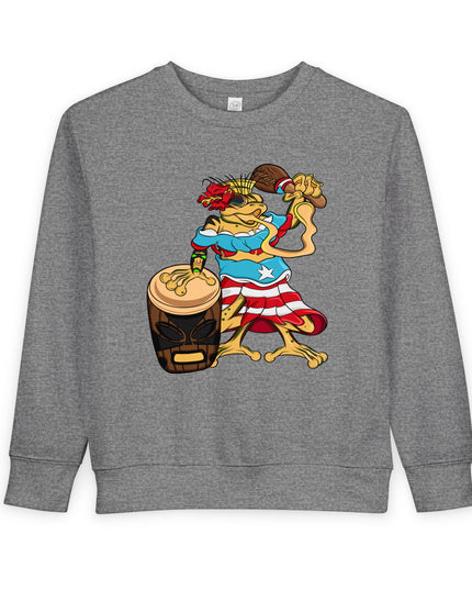 Puerto Rican Isabella Coqui Toddler Sweatshirt