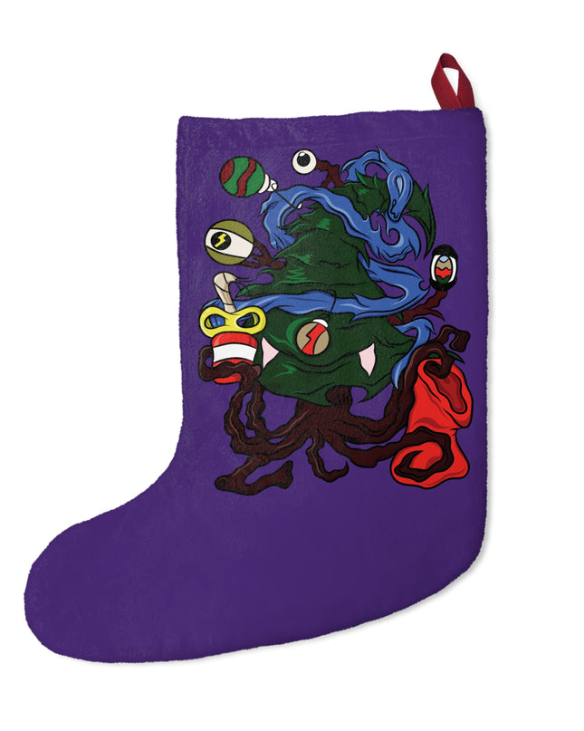 Christmas Treeant - Purple Stocking
