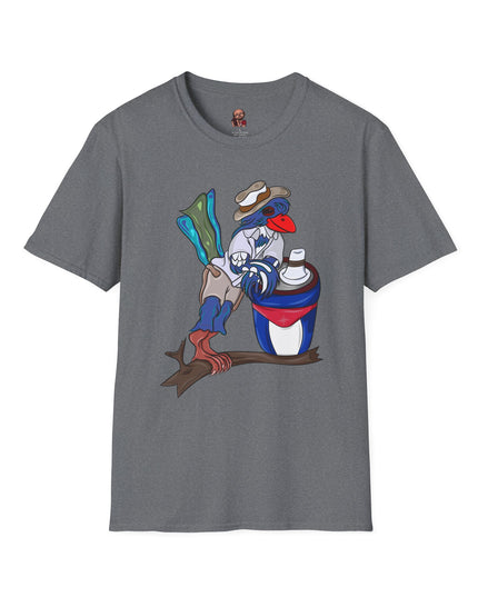 Mateo Armas the Cuban Trogon - Unisex Graphic Tee Shirt