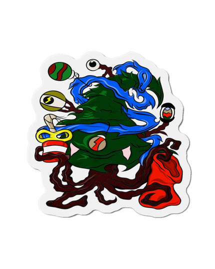 Christmas Treeant - Die-Cut Magnet