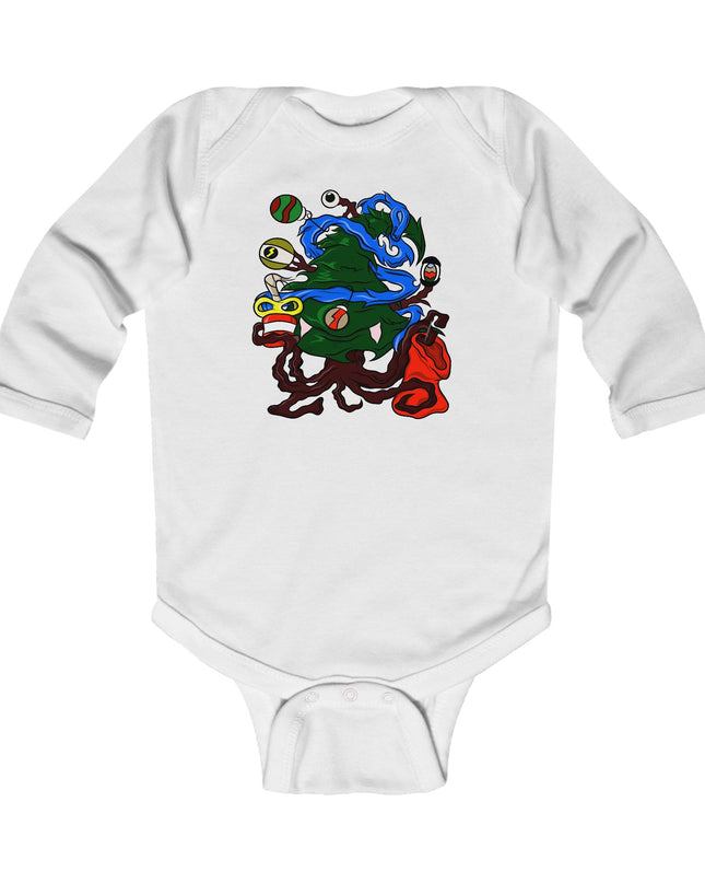Christmas Treeant - Infant Long Sleeve Bodysuit