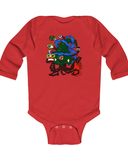 Christmas Treeant - Infant Long Sleeve Bodysuit