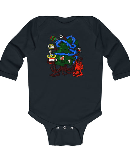 Christmas Treeant - Infant Long Sleeve Bodysuit