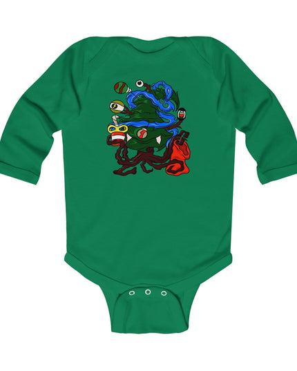 Christmas Treeant - Infant Long Sleeve Bodysuit