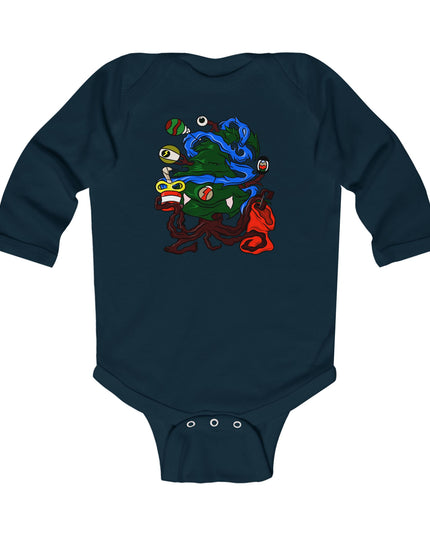 Christmas Treeant - Infant Long Sleeve Bodysuit