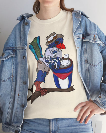 Mateos Armas the Cuban Trogon - Adult Graphic Tee Shirt