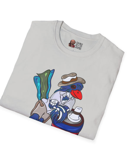 Mateo Armas the Cuban Trogon - Unisex Graphic Tee Shirt