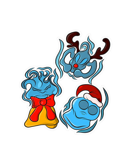 Xmas Will O' Wisp - Kiss-Cut Vinyl Decal Sticker