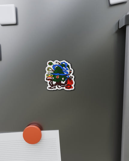 Christmas Treeant - Die-Cut Magnet