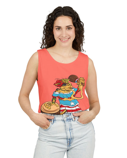 Tank Top - Puerto Rican Isabela Coqui Print