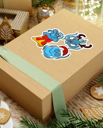 Xmas Will O' Wisp - Kiss-Cut Vinyl Decal Sticker