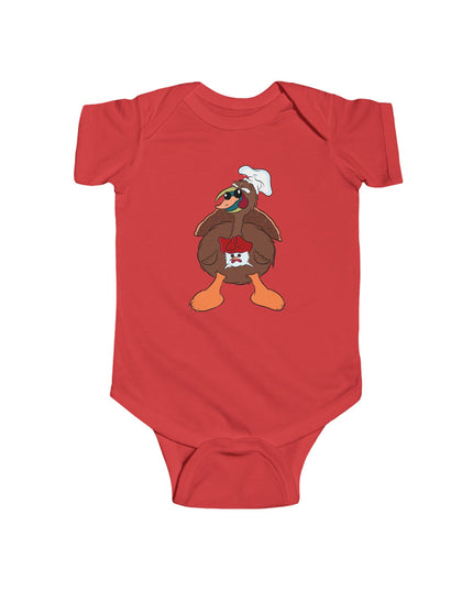 Infant Bodysuit - Ted the TurDucKen Design