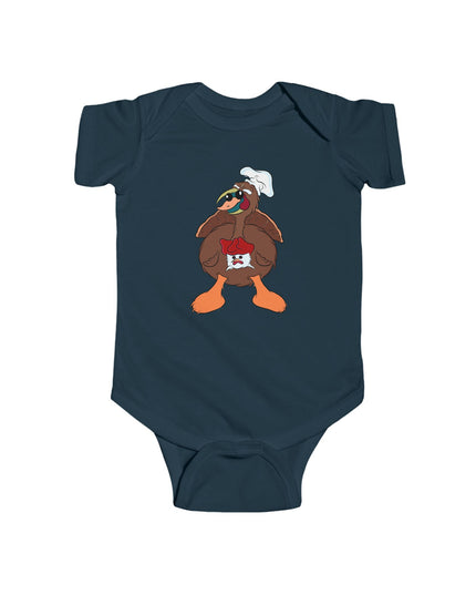 Infant Bodysuit - Ted the TurDucKen Design