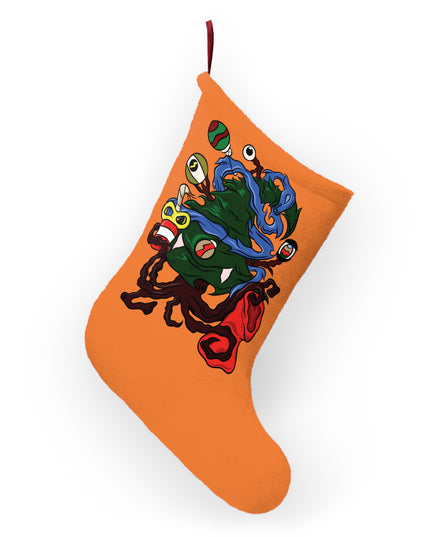 Christmas Treeant - Light Orange Stocking