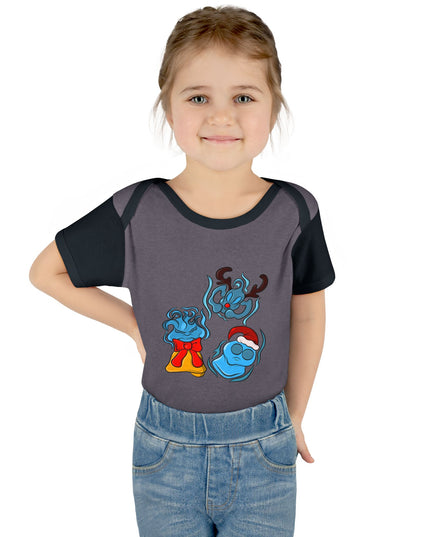 Xmas Will O Wisp - Infant Baby Rib Bodysuit