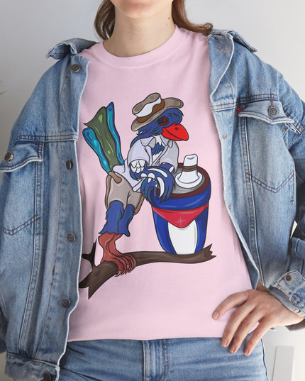 Mateos Armas the Cuban Trogon - Adult Graphic Tee Shirt