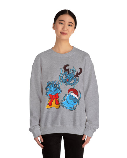 Xmas Will O' Wisp - Unisex Heavy Blend Crewneck Sweatshirt